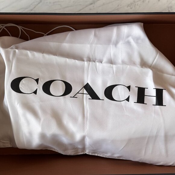 COACH BRYNN SIGNATURE BUCKLE RIDING BOOT SZ 6B Brown - Picture 3 of 14